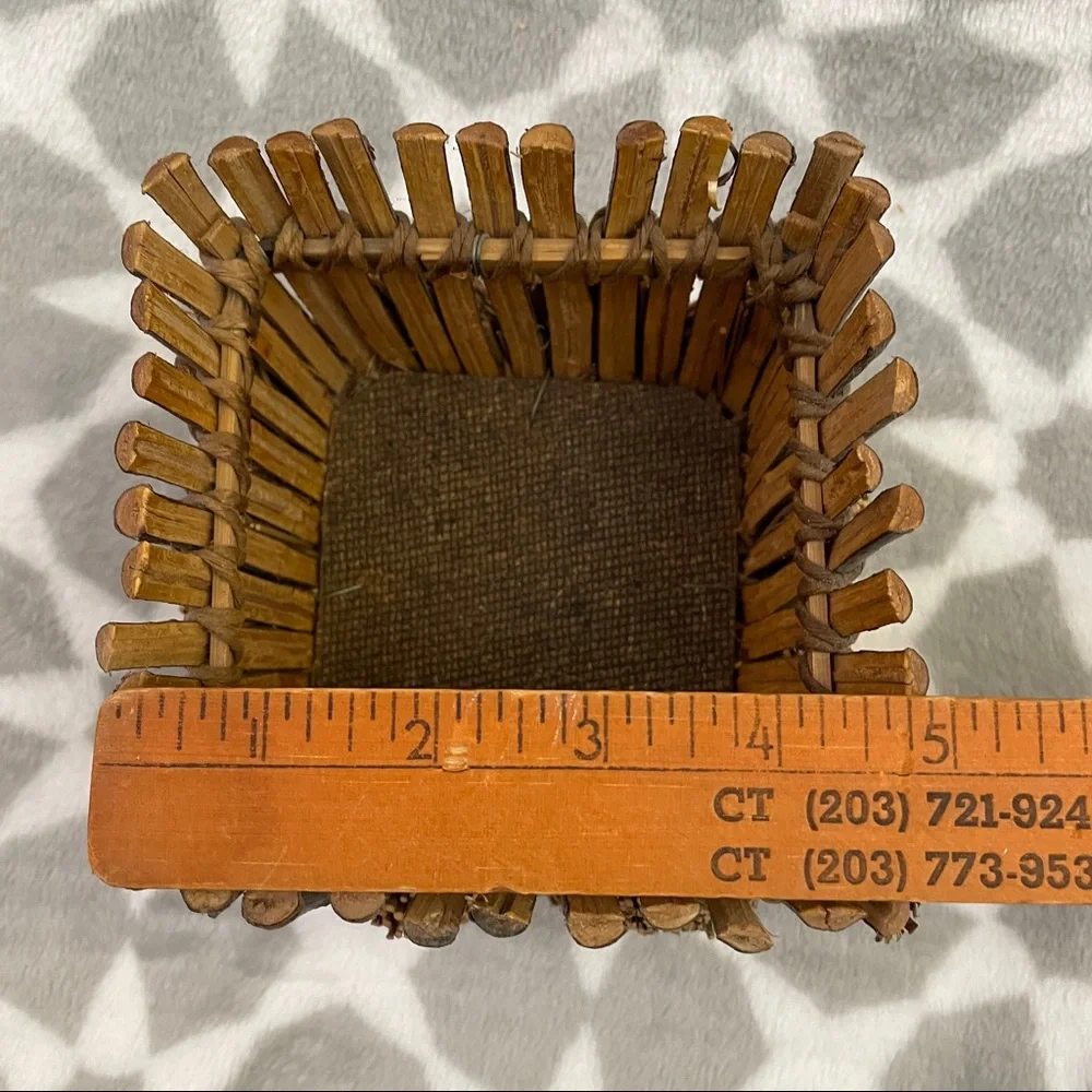 🌸 5 for $25 // Vintage straw wicker seagrass basket